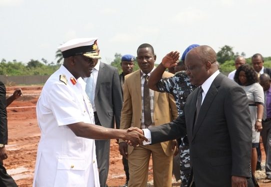 Delta Naval School: Uduaghan Admonishes Host Community @ Ground-Breaking