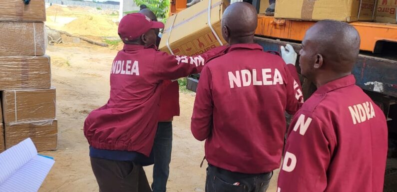 NDLEA intercepts 3 trailer loads of opioids, seizes 3.5million pills, 344,000 codeine bottles. Arrests 75-year-old grandpa, 70-year-old grandma over dealing in illicit drugs