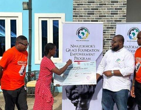 Nwazormor’s Grace Foundation Empowers Over 50 Aniocha North Skilled Youths With N500,000 Each, As Foundation Pledges To Remain Relentless In Their Humanitarian Services