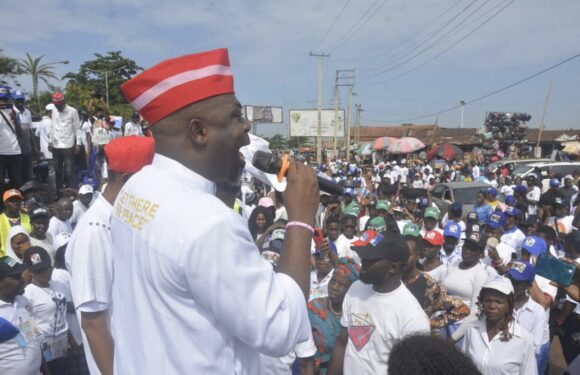 Edo Guber: Azemhe Azena storms Benin City with a Peace March