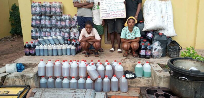 N4.7billion cocaine, meth seized as NDLEA bursts Lagos warehouse, arrests siblings in Aba