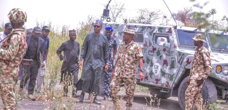 Zulum visits Baga, addresses ISWAP threat, Says Terrorist weak, seeking cheap popularity …boosts transport unions, farmers Association with operational vehicles