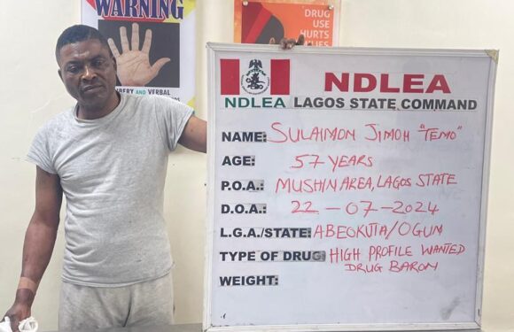 NDLEA Nabs Most Wanted Mushin Drug Lord, Temo